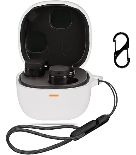 Amazon | For ATH-SQ1TW2 専用 シリコンケース【LAZIRO